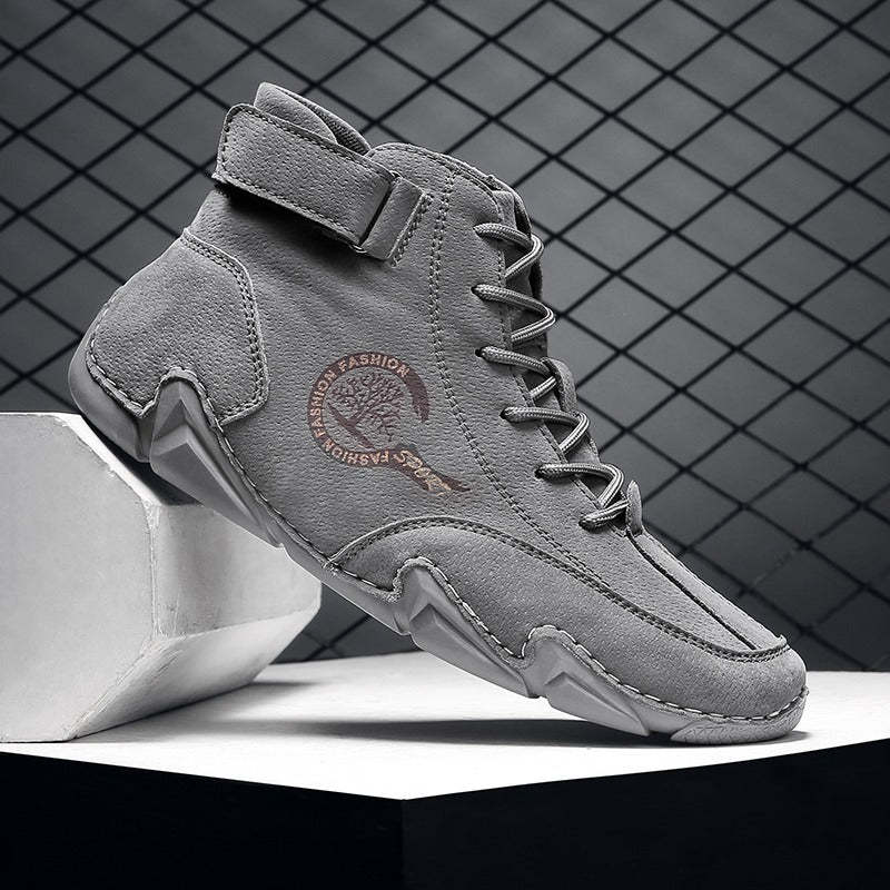 Suede Winter Ankle Boots For Men Leisure Orthopedic Shoes