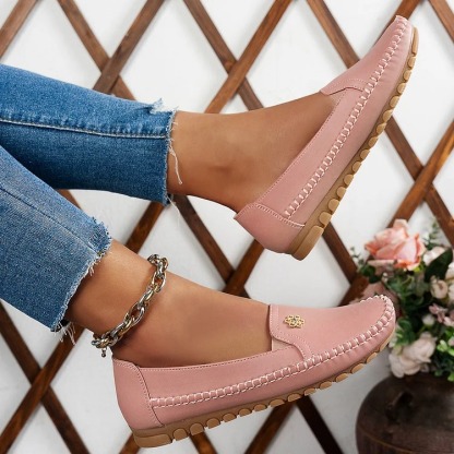 Women's Orthopedic Leather Shoes – Lightweight, Breathable, Anti-Slip