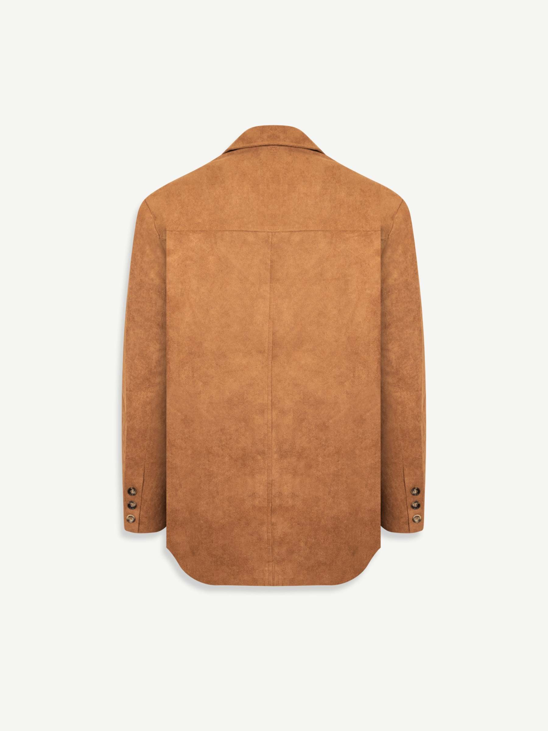 Women's Suede Camel Jacket