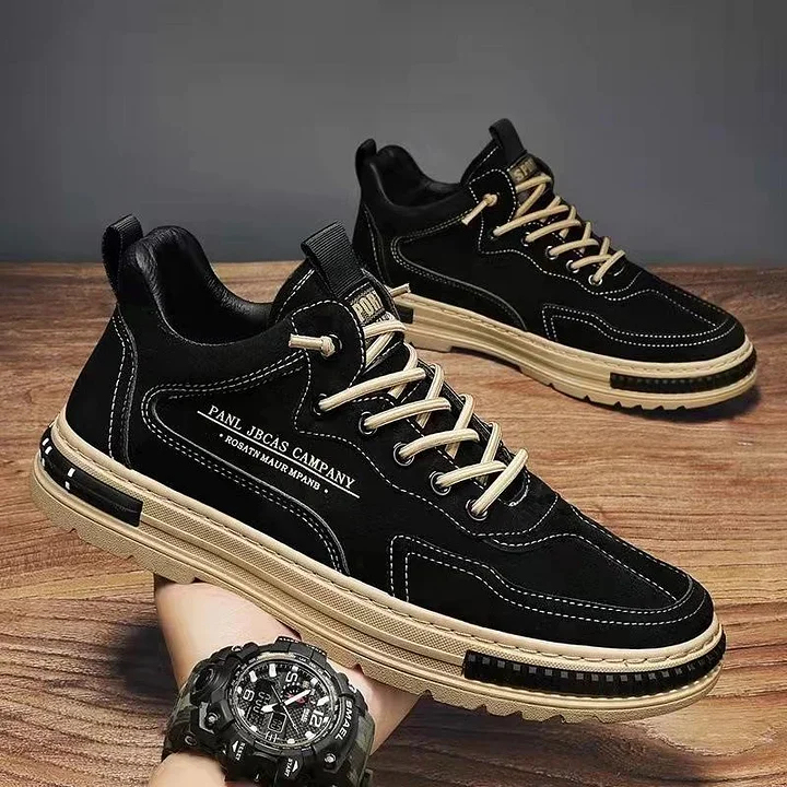 Crusty Leather Work Boots