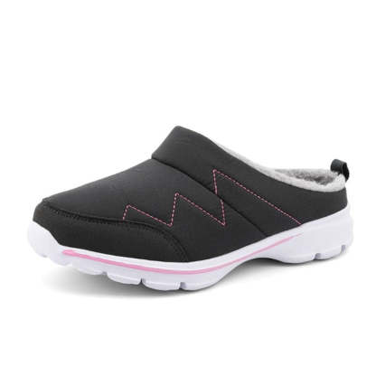 Women Plush Winter Shoes Light Home Fur Slippers