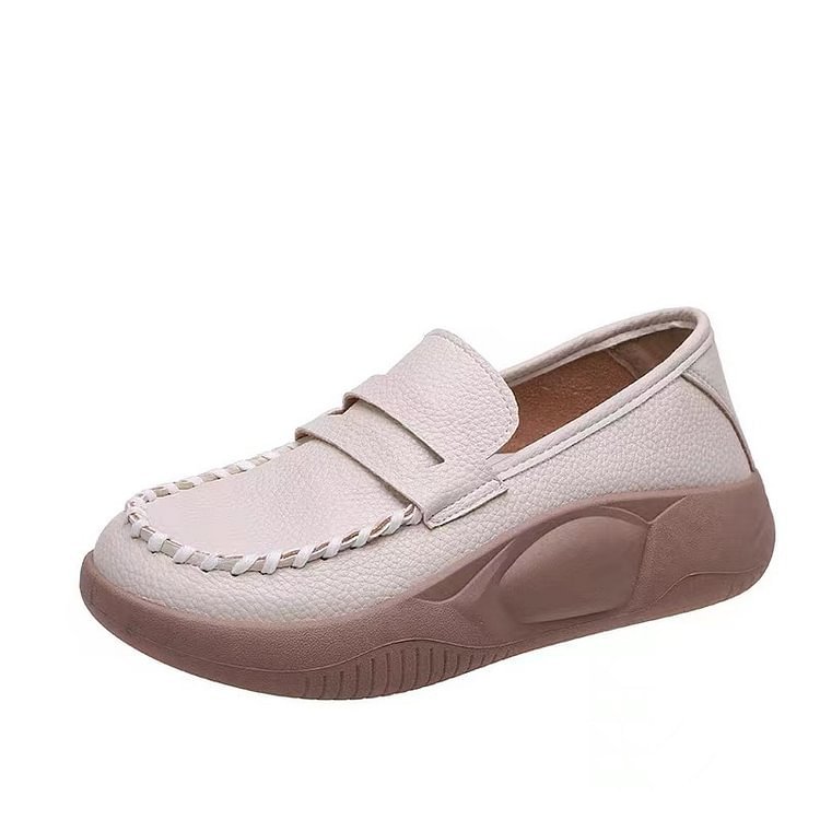 Women Soft-Soled Pure Cowhide Loafers