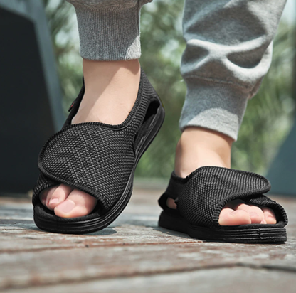 Unisex - Wide Diabetic Sandal For Swollen Feet