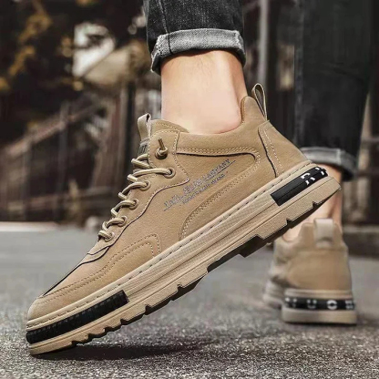 Crusty Leather Work Boots