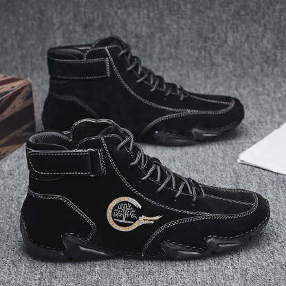 Suede Winter Ankle Boots For Men Leisure Orthopedic Shoes