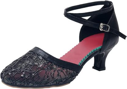 Women's Rubber Sole Leatherette Ballroom Shoes/Swing Dance Shoes /Modern Shoes