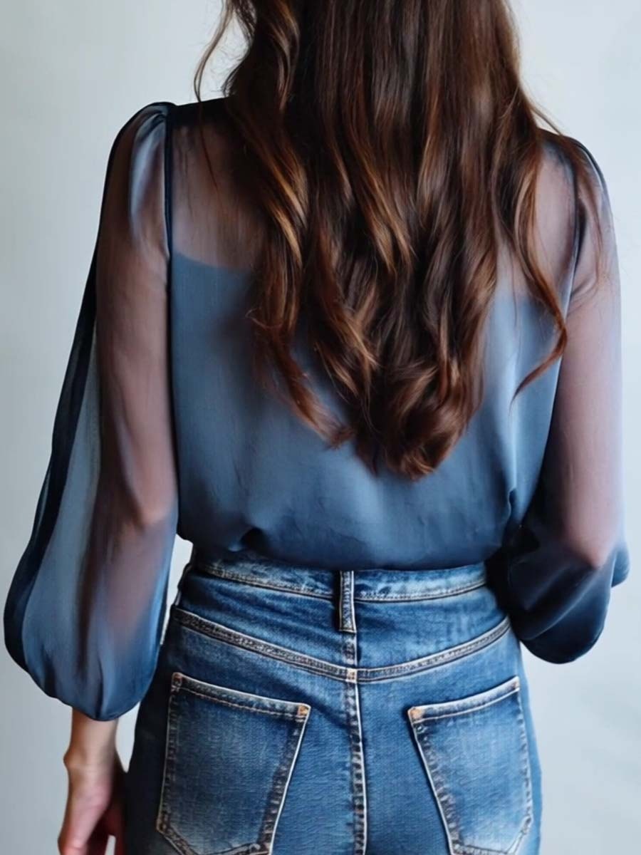 Boho Chic Floral Blouse