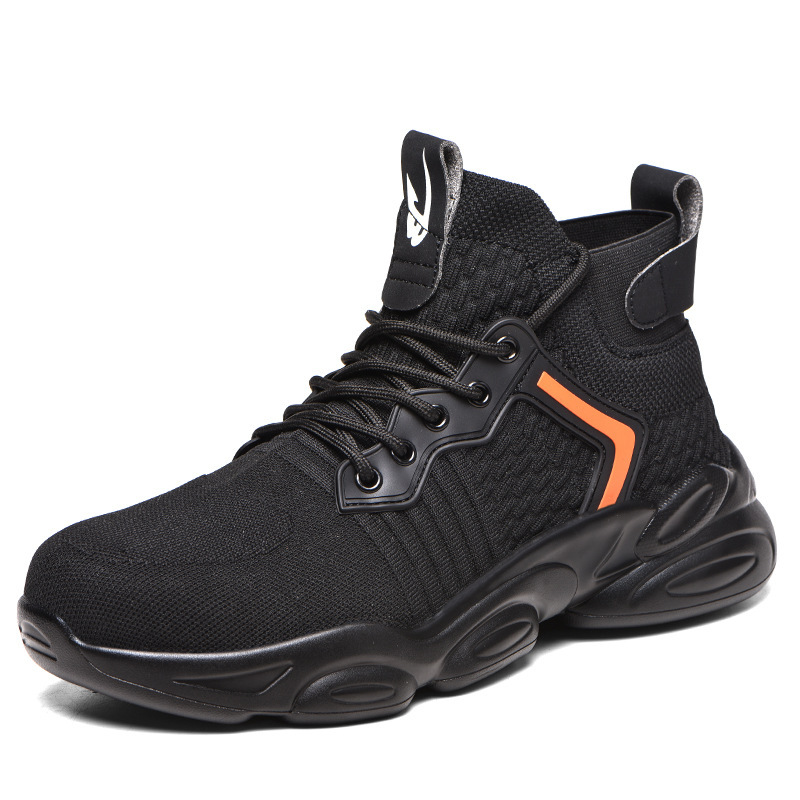 Safety Boots Steel Toe Cap Boots Comfortable and Light Work Boots Safety Shoes Slip and Oil Resistant For Men and Women