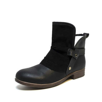 Women Orthopedic Boots Mujer Suede Winter Shoes
