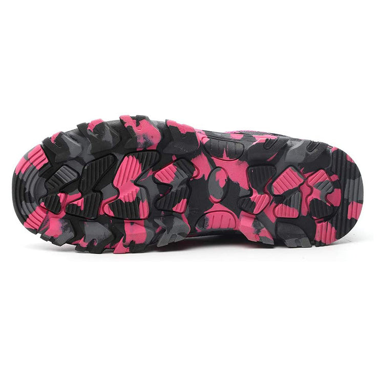 Safety Steel Toe  Camo Work Shoes