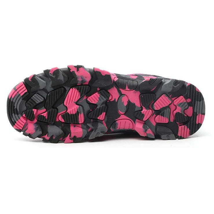 Safety Steel Toe  Camo Work Shoes