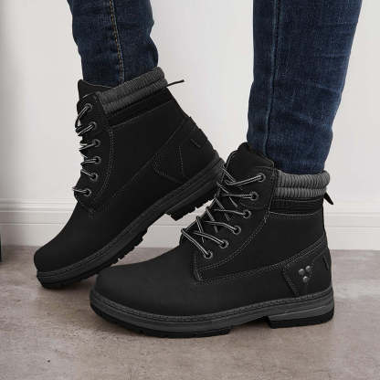 Classic Non Slip Ankle Work Boots Waterproof Hiking Combat Boots