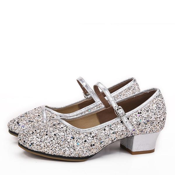 Women's Sparkling Glitter 1.2inch/3.5cm Heels Modern & Ballroom Dance Shoes
