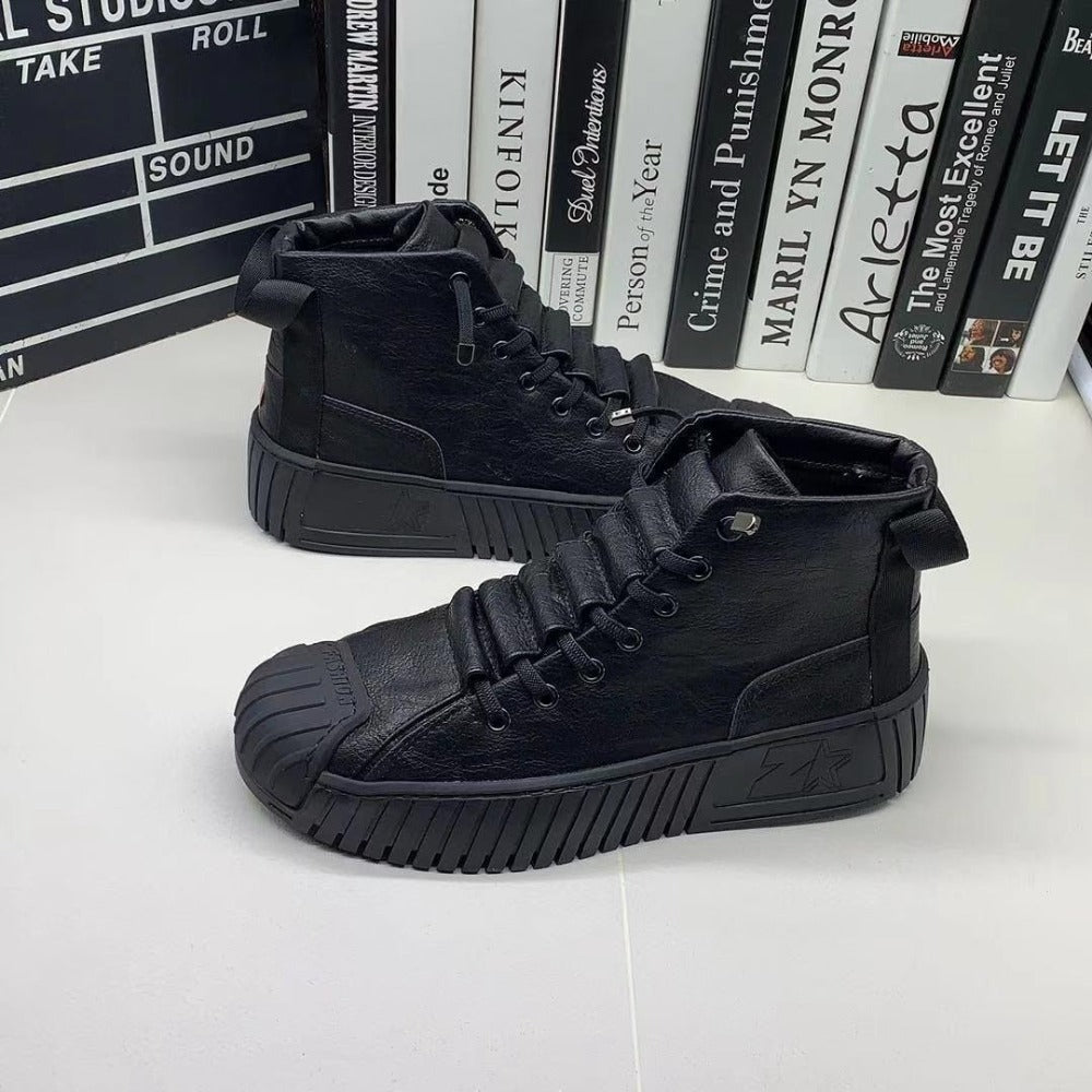 Autumn Ankle Boots For Men Walking Orthopedic Shoes
