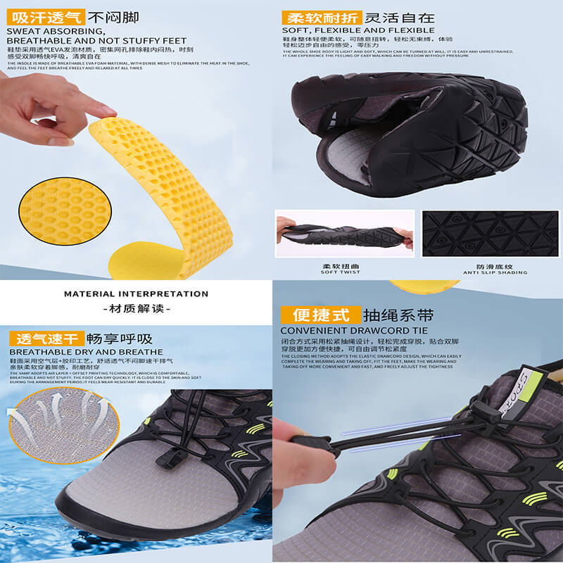 Water Shoes Mens Womens Sports Quick Dry Barefoot Diving Swim Surf Aqua Walking Beach Yoga