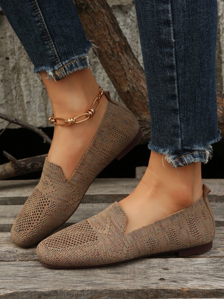 Stap-In Elegantie: Orthopedische Antislip Platte Schoenen  - Comfort Ontmoet Stijl!