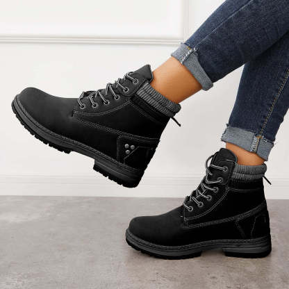 Classic Non Slip Ankle Work Boots Waterproof Hiking Combat Boots
