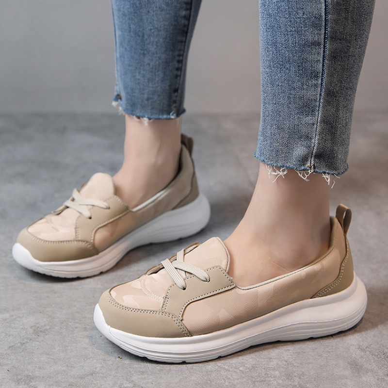 Women Orthopedic Shoes Breathable Stylish Soft Sole Slip on Casual Loafers