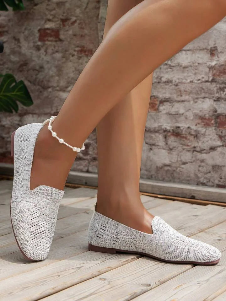 Stap-In Elegantie: Orthopedische Antislip Platte Schoenen  - Comfort Ontmoet Stijl!