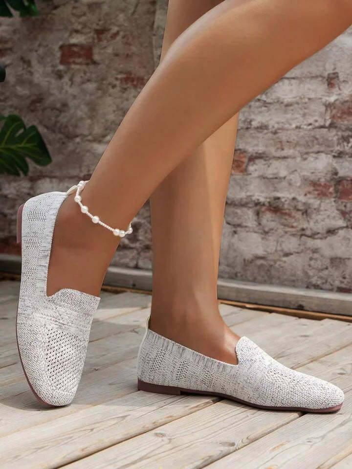 Stap-In Elegantie: Orthopedische Antislip Platte Schoenen  - Comfort Ontmoet Stijl!