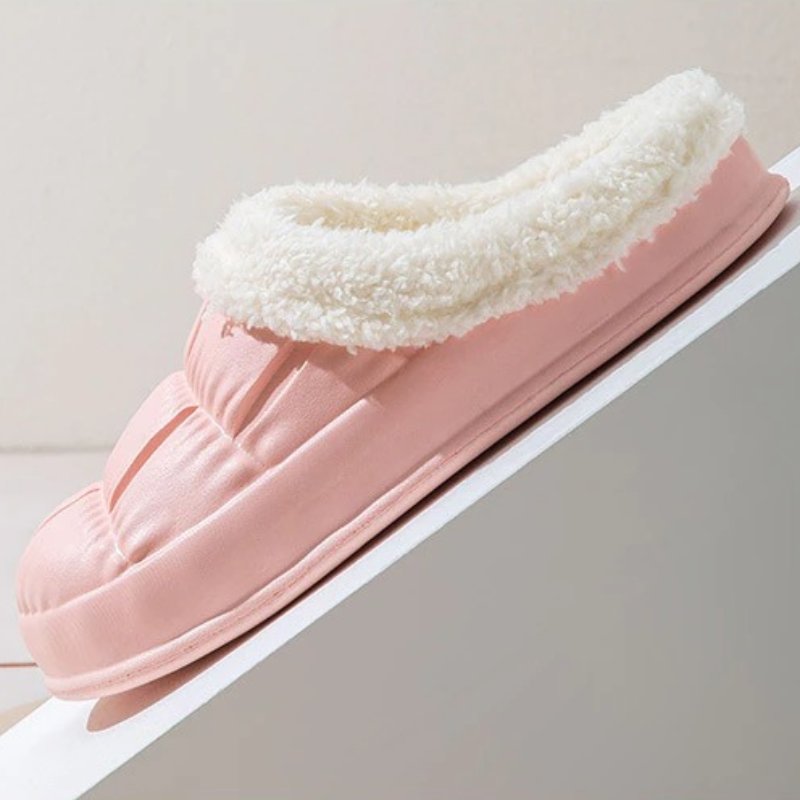 Cozy Plush Slippers For Women Nonslip Indoor Slides