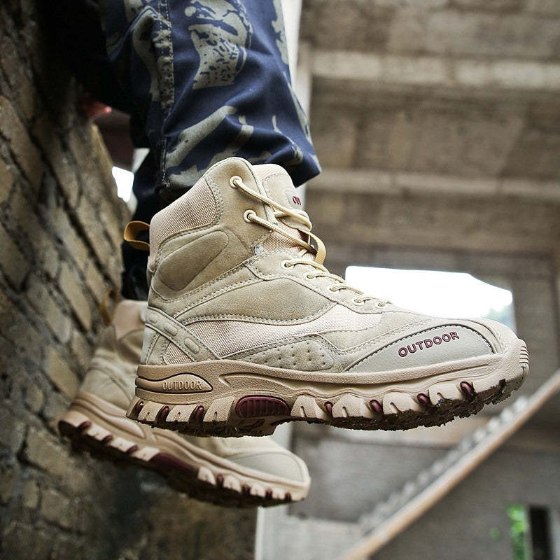 Men Trekking Army Orthopedic Boots