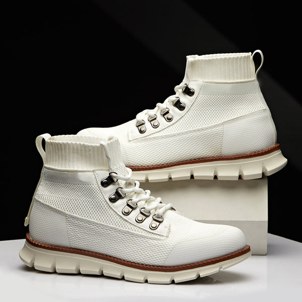 Men's Walking Punk Ankle Boots