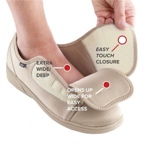 Antimicrobial Protection Extra Wide Shoes