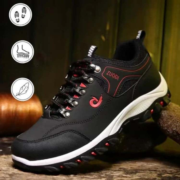 Men's Orthopedic Hiking Shoes – Pain Relief, Non-Slip Waterproof, Expert-Approved Comfort