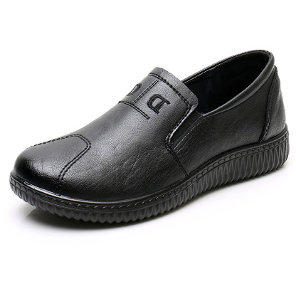 Wide Fitting Shoes Genuine Leather Casual Women Shoes