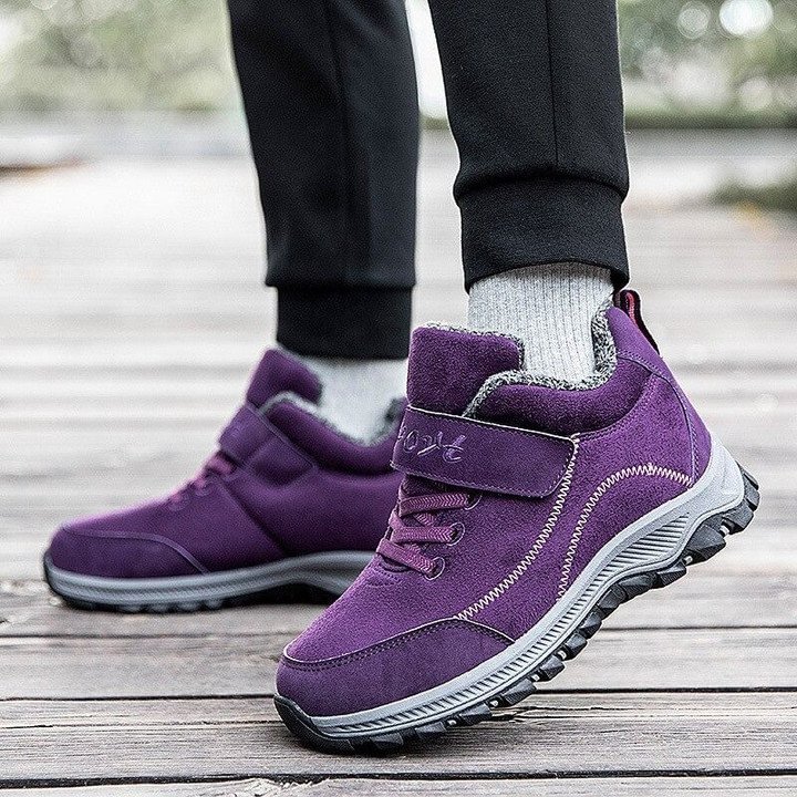 Comfortable Orthopedic Villi Leather Ankle Boots