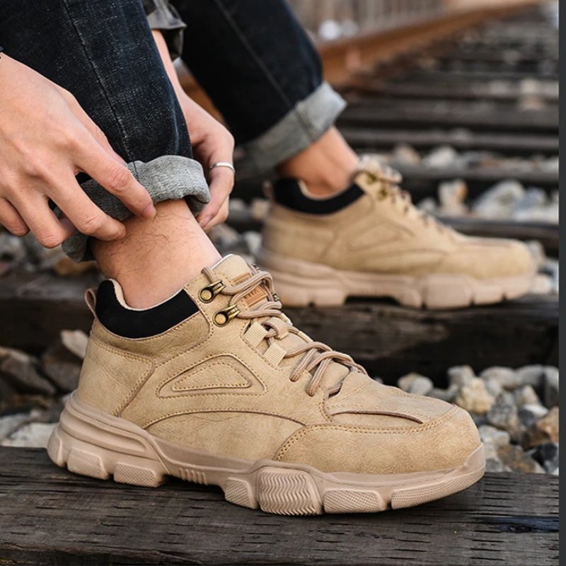 Climbing Orthopedic Shoes Steel-toe Safety Boots For Men