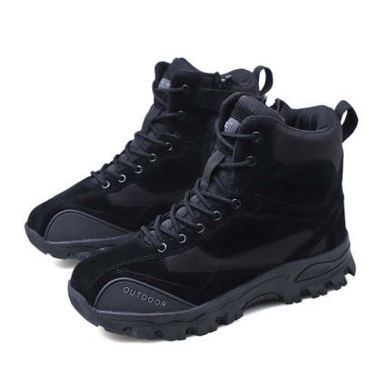 Men Trekking Army Orthopedic Boots