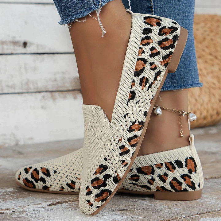 Stap-In Elegantie: Orthopedische Antislip Platte Schoenen  - Comfort Ontmoet Stijl!