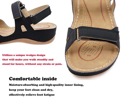 Ladies Open Toe Sandals Premium Orthopedic Sandals