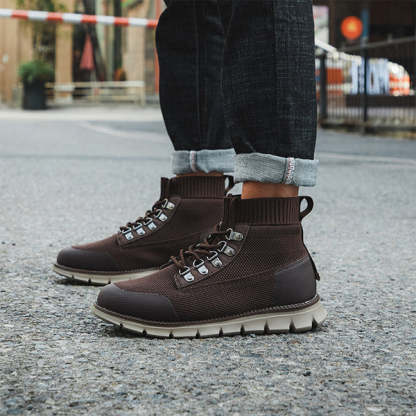 Men's Walking Punk Ankle Boots