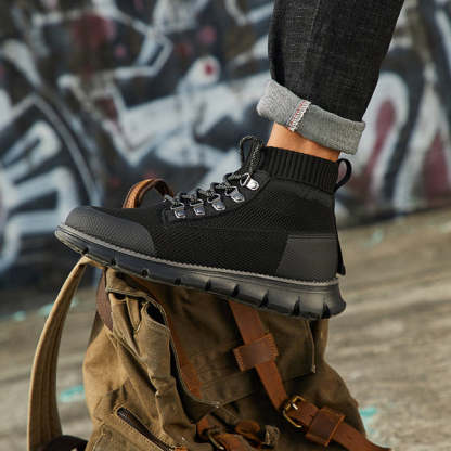 Men's Walking Punk Ankle Boots
