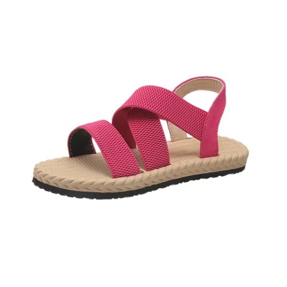 Women's Orthopedic Stretch Sandals Cork Espadrille Roman Sandals