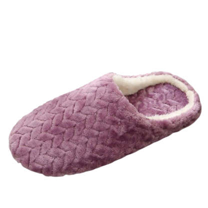 Men Anti-slip Warm Soft Winter Home Slippers
