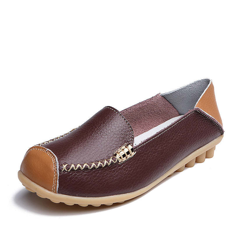 Experience Unparalleled Comfort With Lace-up Flat Bottom Leisure And Comfortable Shoes