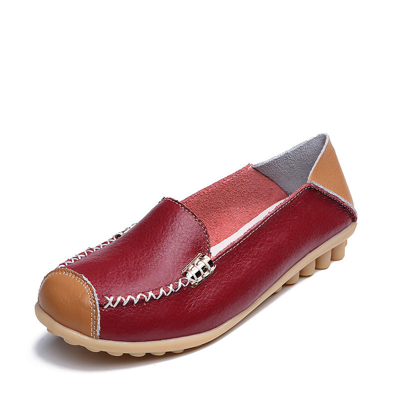 Experience Unparalleled Comfort With Lace-up Flat Bottom Leisure And Comfortable Shoes