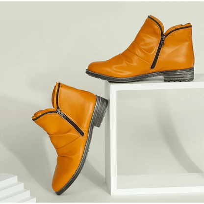 Cozy Colorful Ankle Winter Boots