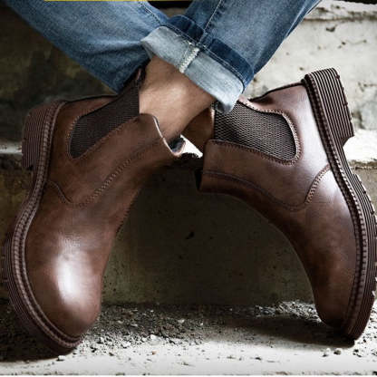 Men Winter Boots For Work Oil-proof Safety Orthopedic Shoes