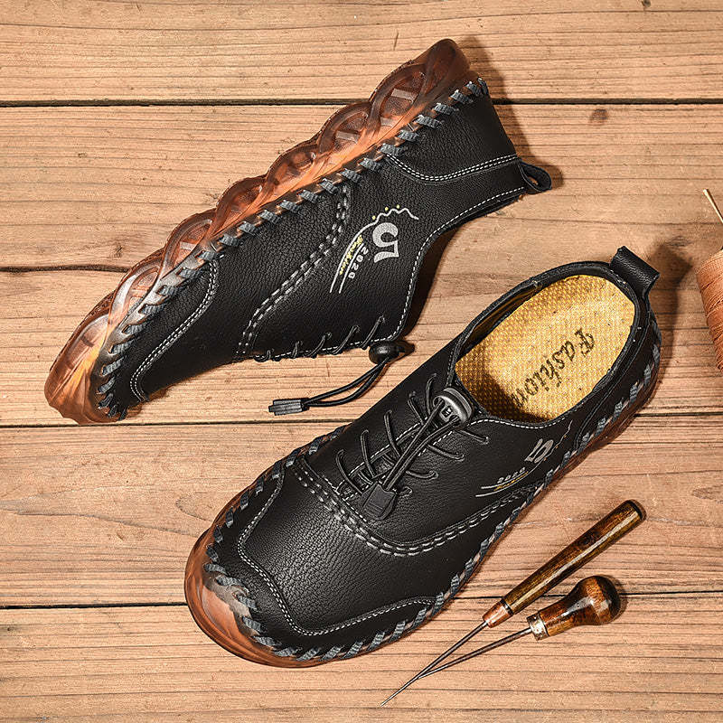 Orthopedic Shoes For Men Leather Casual Loafers