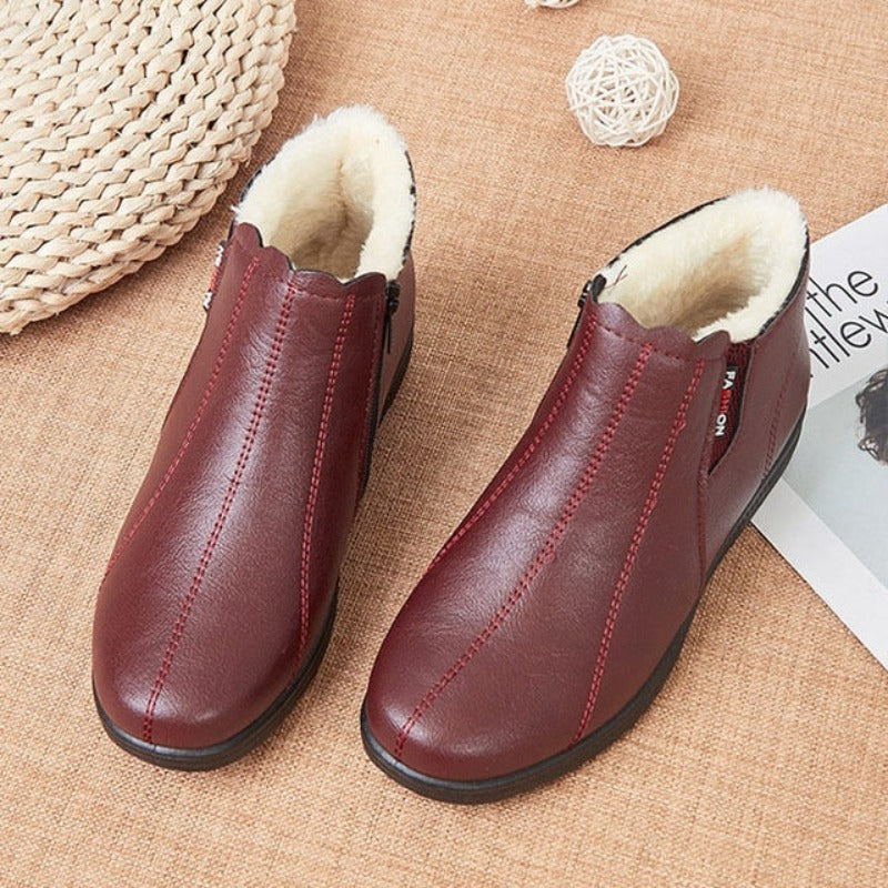 Orthopedic Women Ankle Boots Arch Support Waterproof Warm AntiSlip