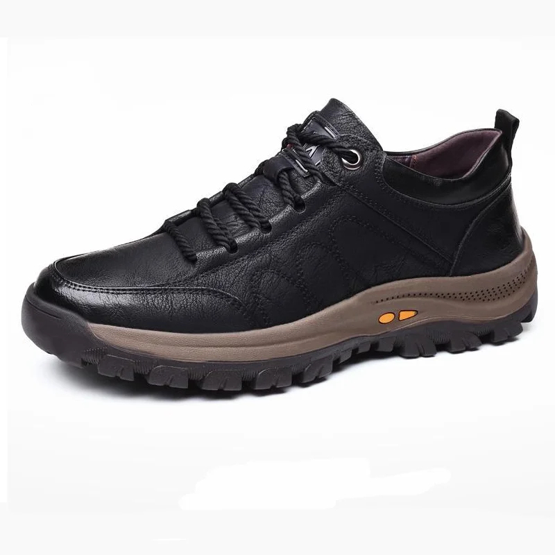 Men’s Winter Casual Hand Stitching Arch Support & Non-slip Breathable Boots