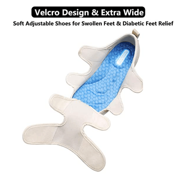 Plus Size Wide Orthopedic Walking Shoes For Swollen Feet Width Shoes (Unisex)