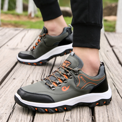 Men's Orthopedic Hiking Shoes – Pain Relief, Non-Slip Waterproof, Expert-Approved Comfort