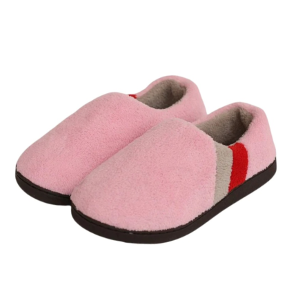 Men Short Plush Winter Slippers Comfy Casual Home Footwear