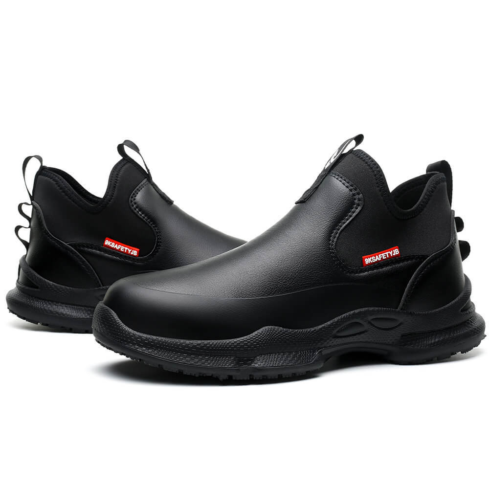 Chef Non Slip Waterproof Comfortable Kitchen Work Shoes Safety Steel Toe Boots